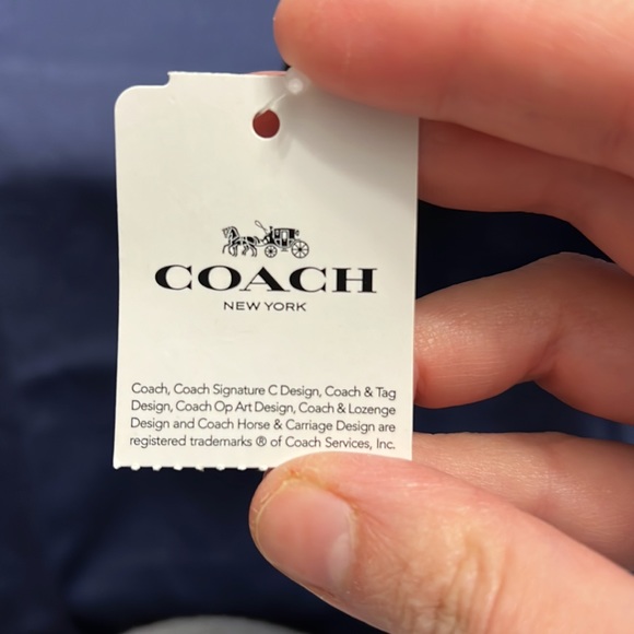 Small Coach backpack, never been used with tag on - Picture 2 of 5